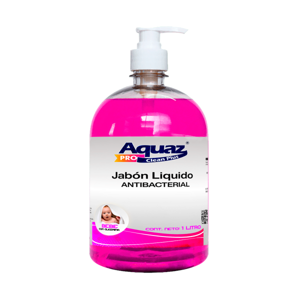 JABÓN LÍQUIDO ANTIBACTERIAL DISPENSADOR 1 L.