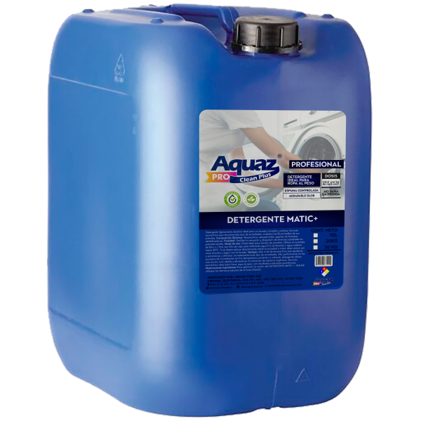 DETERGENTE MATIC + AQUAZ